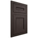Shiloh Cabinetry Flush Inset Landes White Oak Quarter Sawn Morel Door
