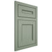 Shiloh Cabinetry Flush Inset Landes White Oak Quarter Sawn Moss Door