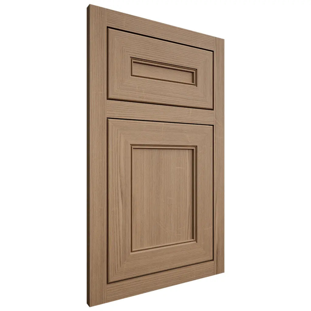 Shiloh Cabinetry Flush Inset Landes White Oak Quarter Sawn Natural Door