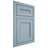 Shiloh Cabinetry Flush Inset Landes White Oak Quarter Sawn Sky Door