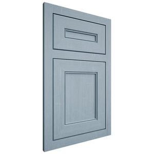Shiloh Cabinetry Flush Inset Landes White Oak Quarter Sawn Sky Door