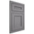 Shiloh Cabinetry Flush Inset Landes White Oak Quarter Sawn Sterling Door