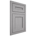Shiloh Cabinetry Flush Inset Landes White Oak Quarter Sawn Stratus Door