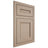 Shiloh Cabinetry Flush Inset Landes White Oak Quarter Sawn Straw Door
