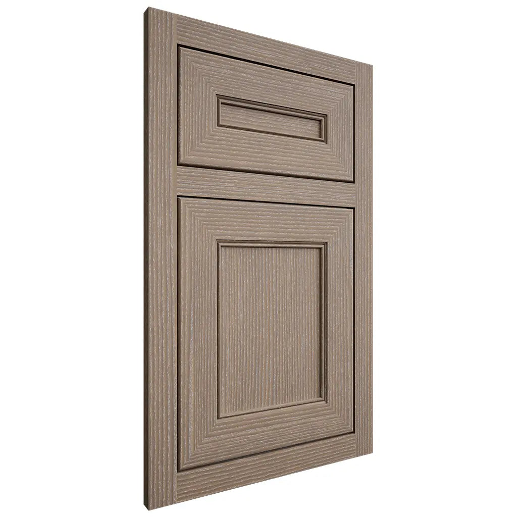 Shiloh Cabinetry Flush Inset Landes White Oak Rift Cut Almond Door