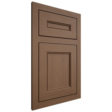 Shiloh Cabinetry Flush Inset Landes White Oak Rift Cut Autumn Door