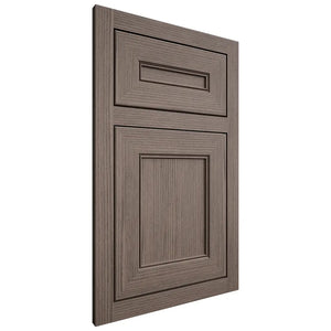 Shiloh Cabinetry Flush Inset Landes White Oak Rift Cut Clay Door