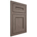 Shiloh Cabinetry Flush Inset Landes White Oak Rift Cut Clay Door