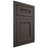 Shiloh Cabinetry Flush Inset Landes White Oak Rift Cut Creekside Door