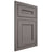 Shiloh Cabinetry Flush Inset Landes White Oak Rift Cut Flagstone Door