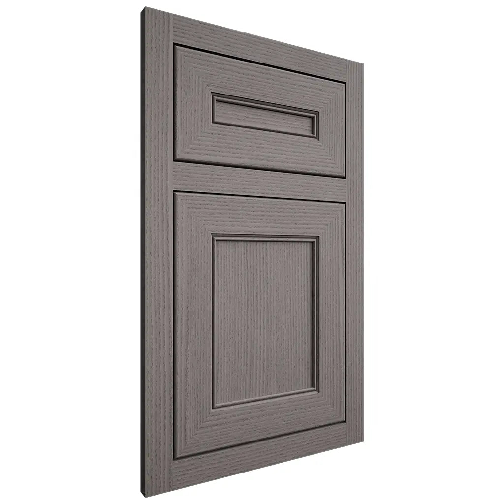 Shiloh Cabinetry Flush Inset Landes White Oak Rift Cut Flagstone Door
