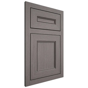 Shiloh Cabinetry Flush Inset Landes White Oak Rift Cut Flagstone Door