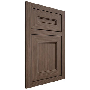 Shiloh Cabinetry Flush Inset Landes White Oak Rift Cut Mineral Door