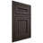 Shiloh Cabinetry Flush Inset Landes White Oak Rift Cut Morel Door