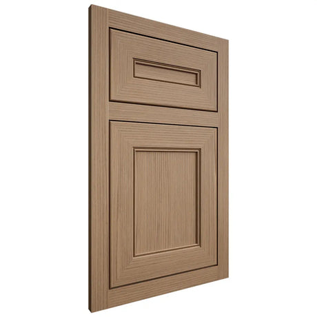 Shiloh Cabinetry Flush Inset Landes White Oak Rift Cut Natural Door