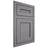 Shiloh Cabinetry Flush Inset Landes White Oak Rift Cut Sterling Door