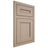 Shiloh Cabinetry Flush Inset Landes White Oak Rift Cut Straw Door