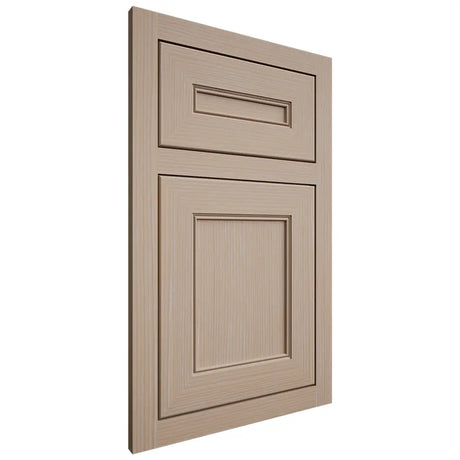 Shiloh Cabinetry Flush Inset Landes White Oak Rift Cut Straw Door