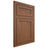 Shiloh Cabinetry Flush Inset Malibu Alder Plain Cut Cola Door