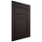 Shiloh Cabinetry Flush Inset Malibu Alder Plain Cut Espresso Door