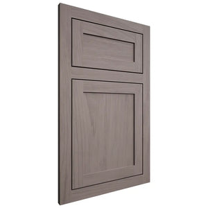 Shiloh Cabinetry Flush Inset Malibu Alder Plain Cut Stonehenge Door