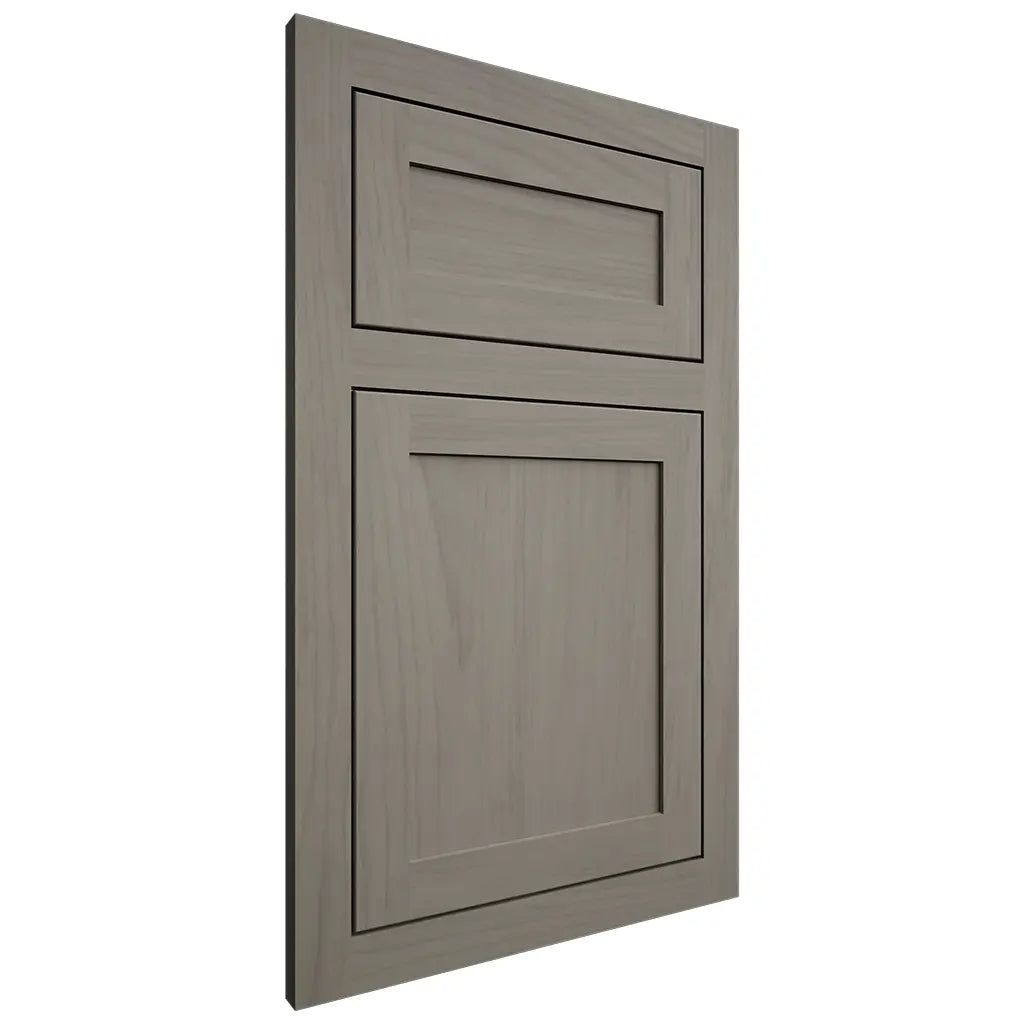 Shiloh Cabinetry Flush Inset Malibu Alder Plain Cut Thyme Door