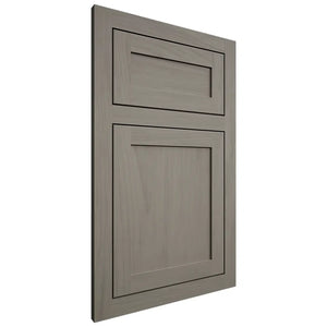 Shiloh Cabinetry Flush Inset Malibu Alder Plain Cut Thyme Door