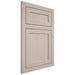 Shiloh Cabinetry Flush Inset Malibu Alder Plain Cut White Sands Door
