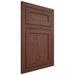 Shiloh Cabinetry Flush Inset Malibu Cherry Plain Cut Bourbon Door