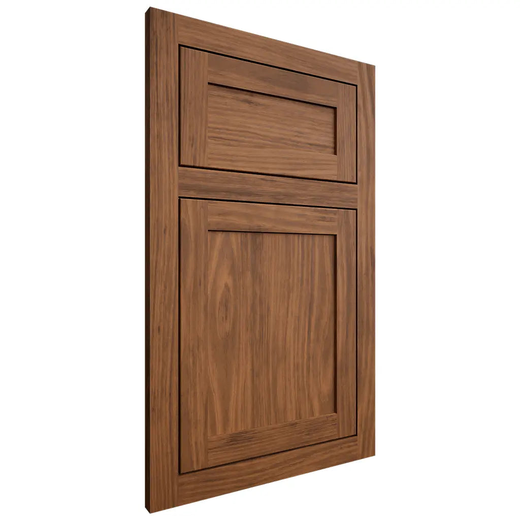 Shiloh Cabinetry Flush Inset Malibu Cherry Plain Cut Carob Door