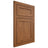 Shiloh Cabinetry Flush Inset Malibu Cherry Plain Cut Coffee Door