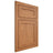 Shiloh Cabinetry Flush Inset Malibu Cherry Plain Cut Medium Door