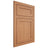 Shiloh Cabinetry Flush Inset Malibu Cherry Plain Cut Natural Door