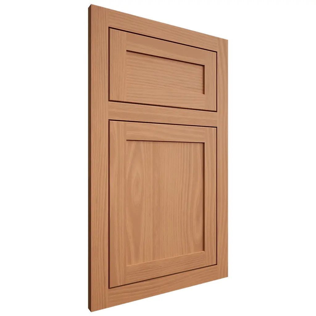 Shiloh Cabinetry Flush Inset Malibu Cherry Plain Cut Natural Door