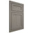 Shiloh Cabinetry Flush Inset Malibu Cherry Plain Cut Thyme Door