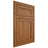 Shiloh Cabinetry Flush Inset Malibu Hickory Plain Cut Chestnut Door