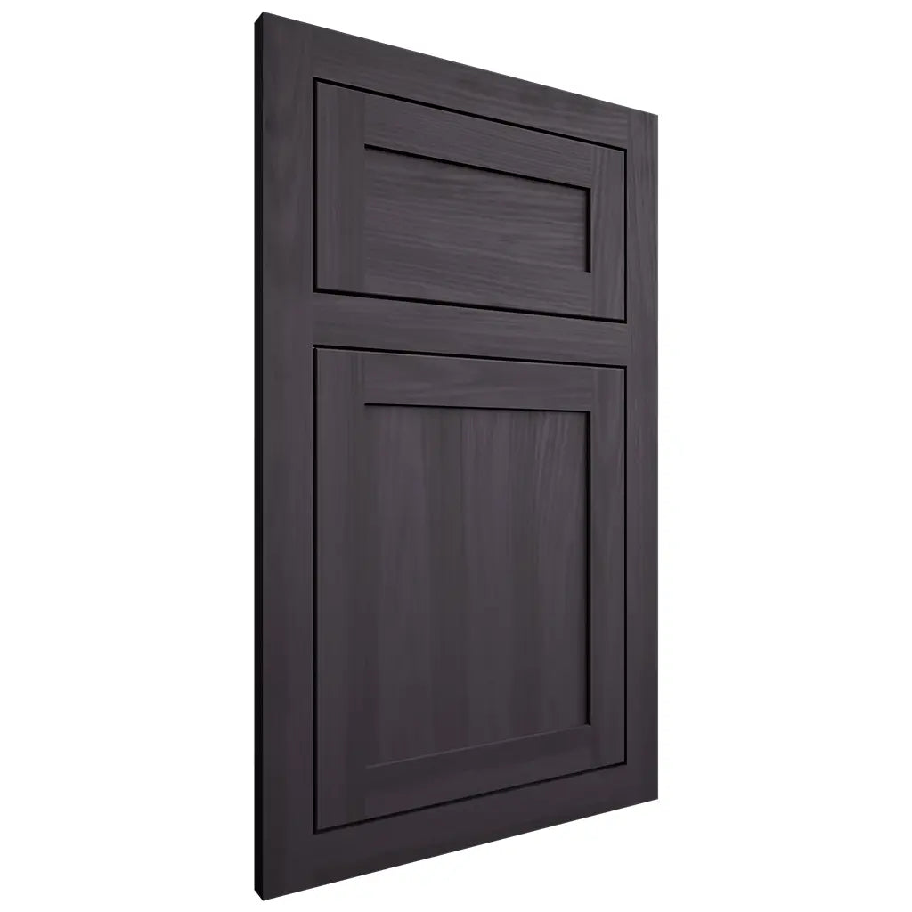 Shiloh Cabinetry Flush Inset Malibu Hickory Plain Cut Harbor Door