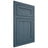 Shiloh Cabinetry Flush Inset Malibu Hickory Plain Cut Hudson Door