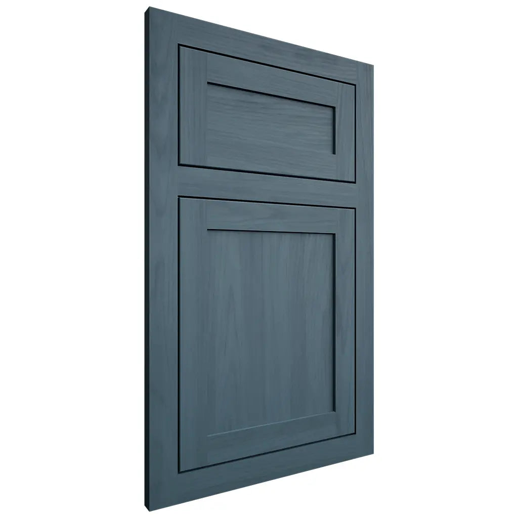 Shiloh Cabinetry Flush Inset Malibu Hickory Plain Cut Hudson Door