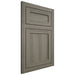 Shiloh Cabinetry Flush Inset Malibu Hickory Plain Cut Thyme Door