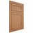 Shiloh Cabinetry Flush Inset Malibu Maple Plain Cut Cashmere Door