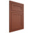 Shiloh Cabinetry Flush Inset Malibu Maple Plain Cut Cayenne Door