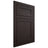 Shiloh Cabinetry Flush Inset Malibu Maple Plain Cut Espresso Door