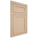 Shiloh Cabinetry Flush Inset Malibu Maple Plain Cut Natural Door