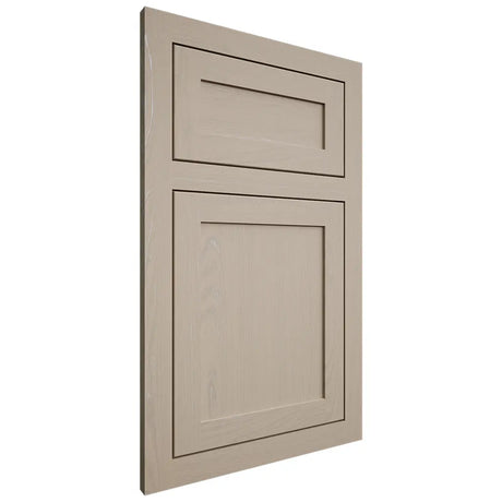 Shiloh Cabinetry Flush Inset Malibu Maple Plain Cut Pebble Door