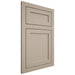Shiloh Cabinetry Flush Inset Malibu Maple Plain Cut Pebble Door