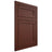 Shiloh Cabinetry Flush Inset Malibu Maple Plain Cut Sable Door