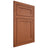 Shiloh Cabinetry Flush Inset Malibu Maple Plain Cut Spice Door