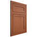 Shiloh Cabinetry Flush Inset Malibu Maple Plain Cut Spice Door