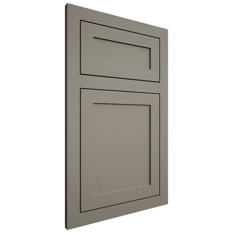 Shiloh Cabinetry Flush Inset Malibu Maple Plain Cut Thyme Door